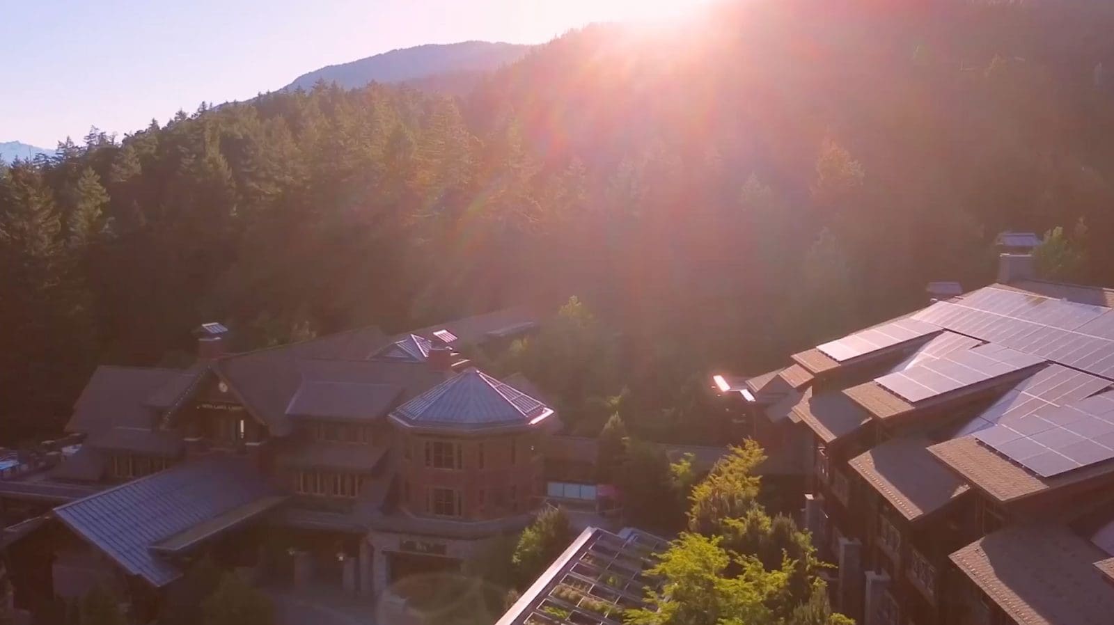 BC mountains and forested landscape — Vancouver Island